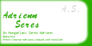adrienn seres business card